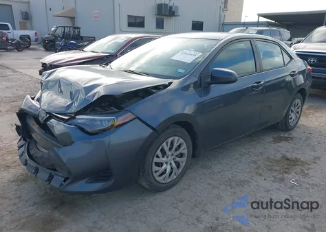 2018 Toyota Corolla Le z USA, uszkodzony, nr VIN 2T1BURHE3JC087031